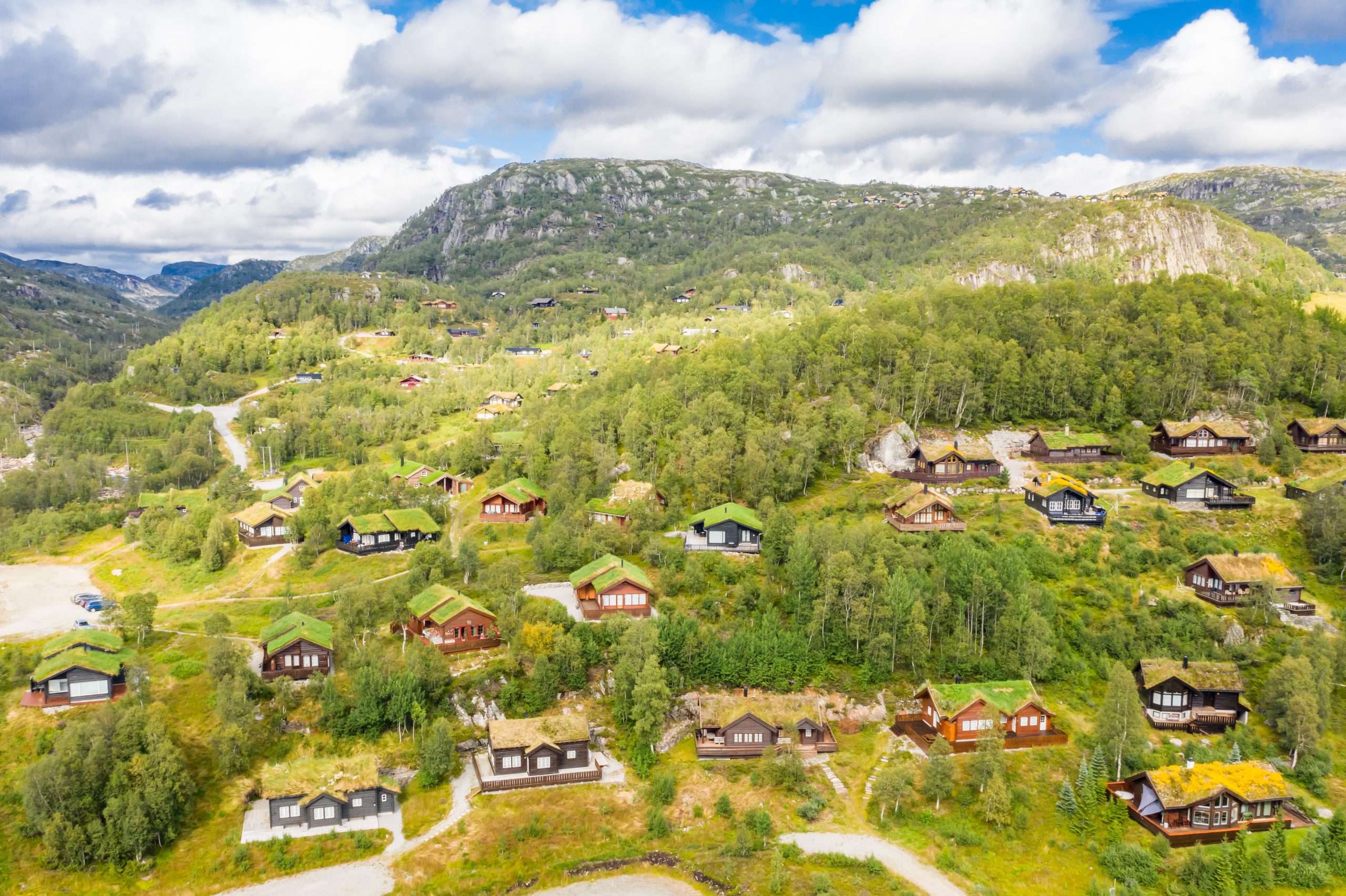 Norweskie domy szkieletowe