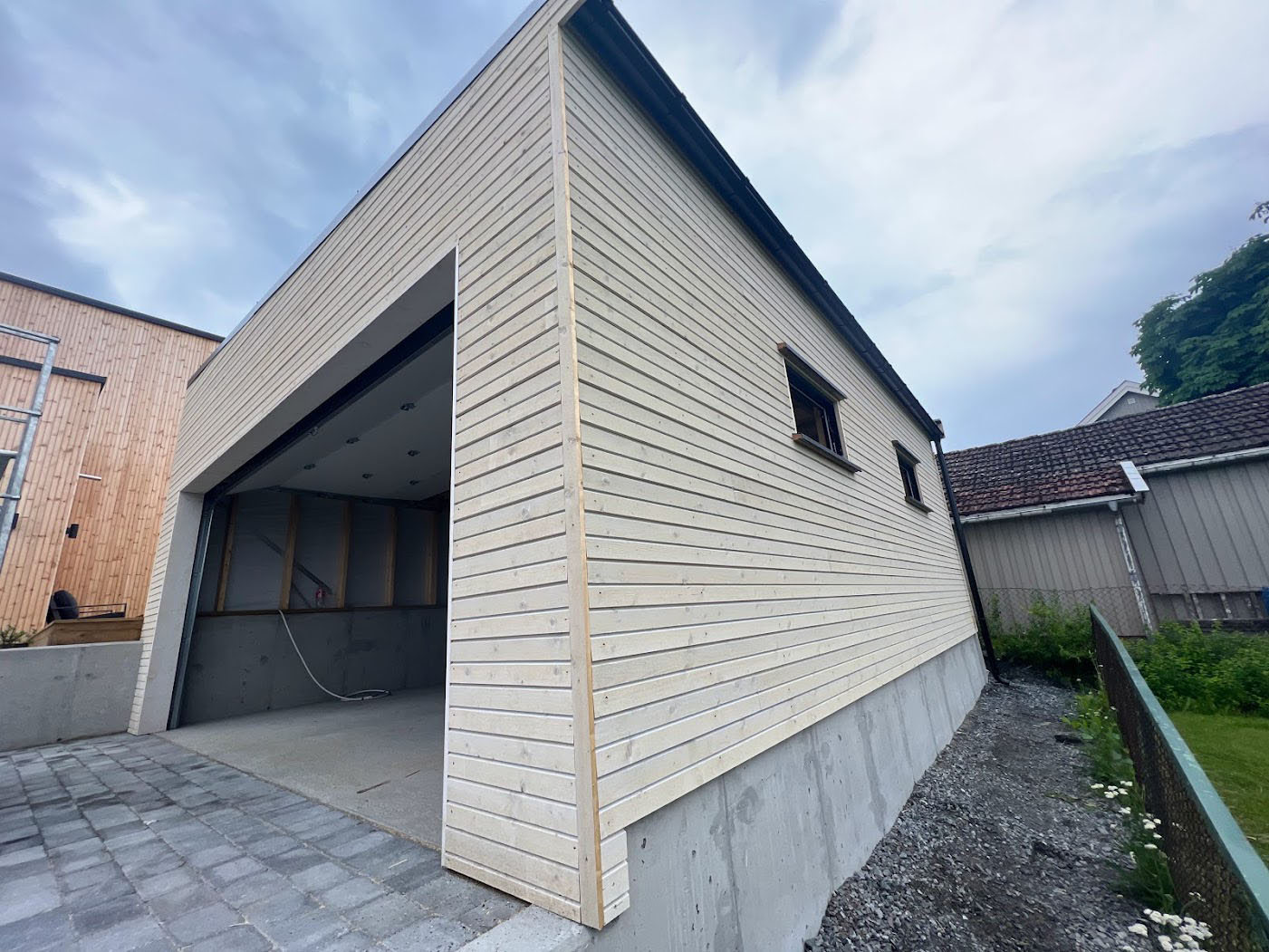 garaż Nordic Wooden House